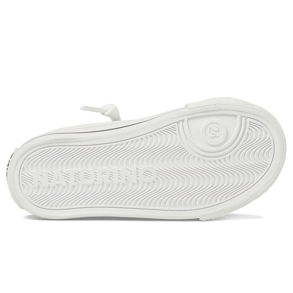 Naturino Ayasy 2018268 Sneakers Girls EU 27 White Leather Comfort Shoes ZOGG3407